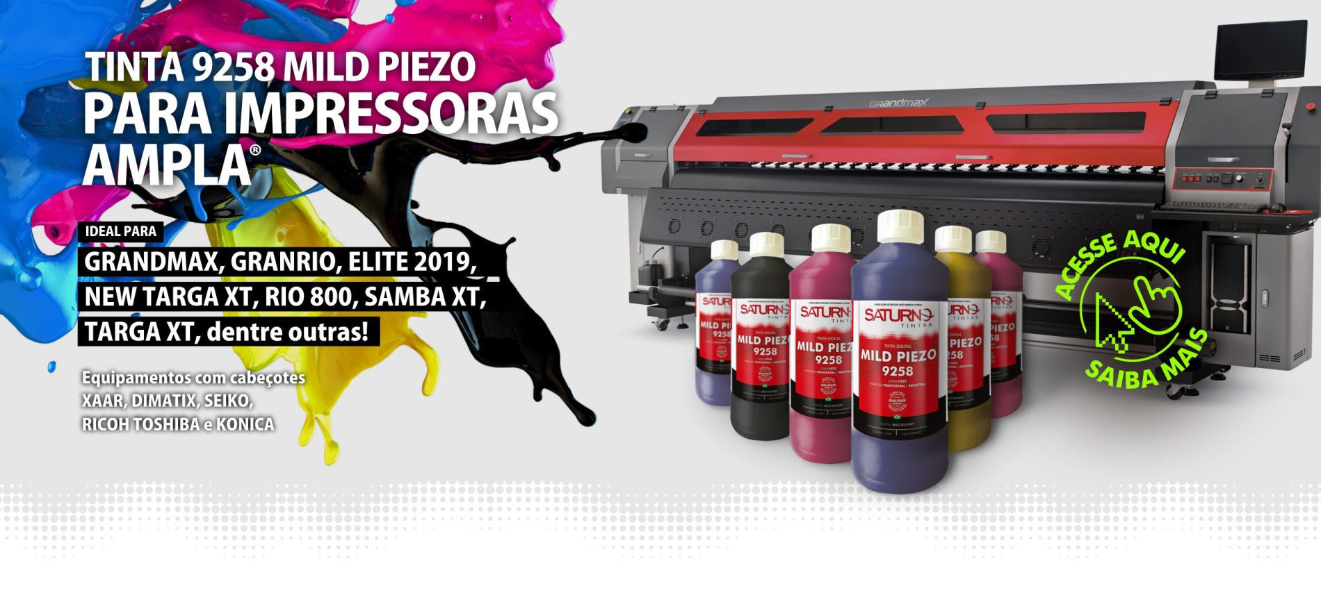 Saturno Tintas - Indústria Nacional, fabricante de tintas para Serigrafia, auxiliares serigrafia e Impressão Digital