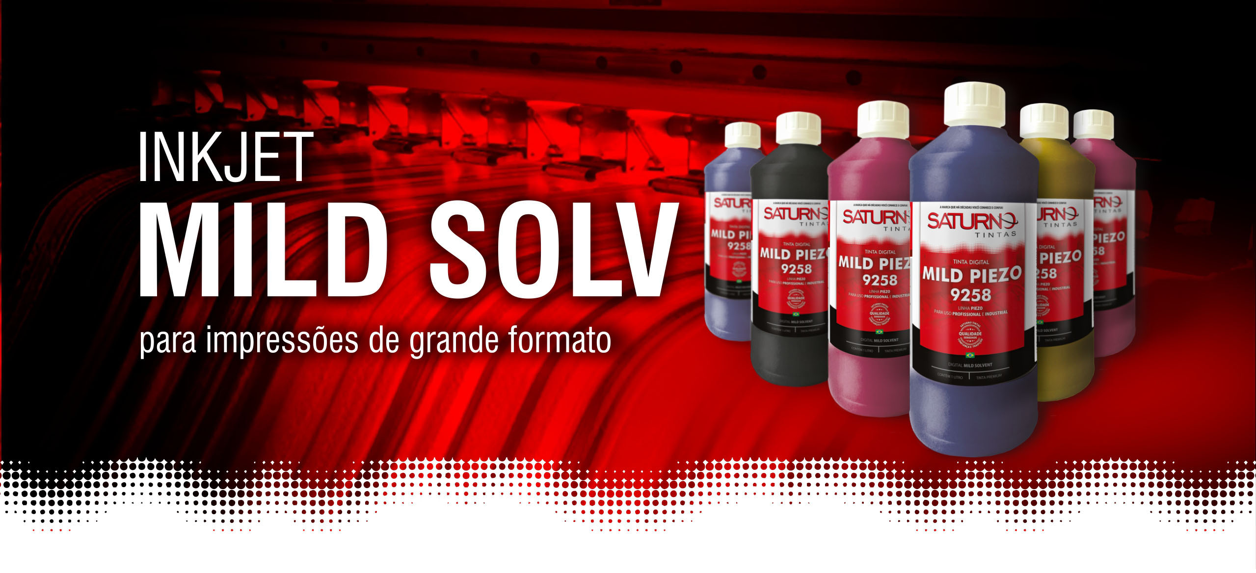 Tinta Inkjet Mild Piezo 9258 para cabeça de impressão Ricoh Seiko Konica